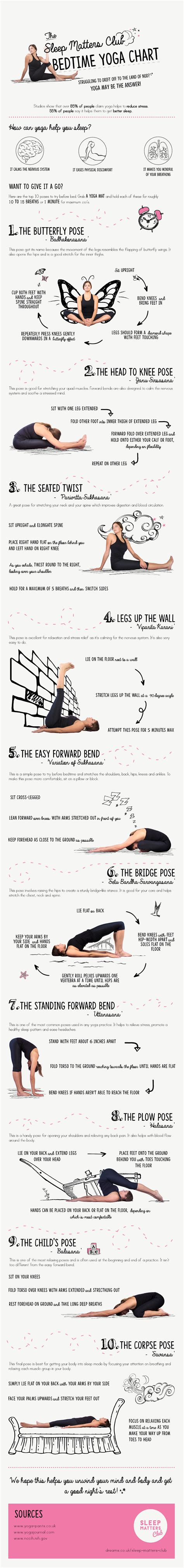 Bedtime Yoga Sequence Free Printable Your Therapy Source Bedtime