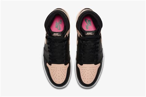 Air Jordan 1 Black Pink Colorway Release Hypebeast