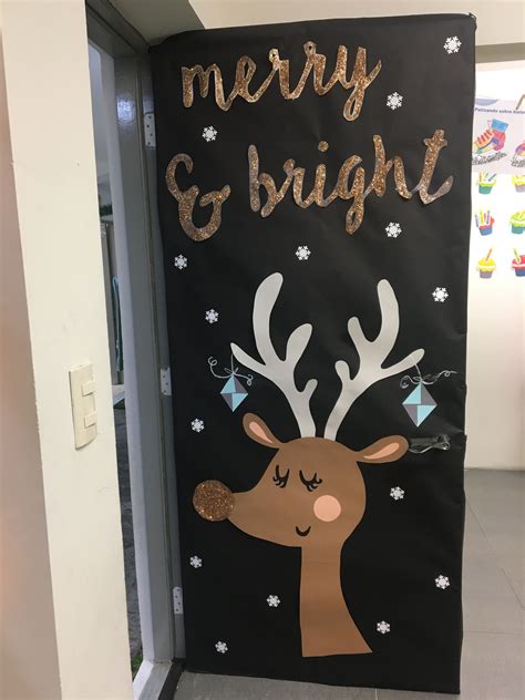 December Classroom Door Door Decorations Classroom Christmas