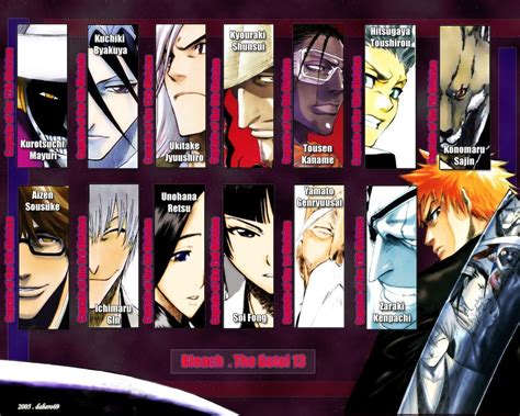 Bleach The Gotei 13 Bleach Anime Wallpaper 18029434 Fanpop