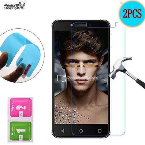2pcs soft ultra clear tpu nano coated tempered explosion proof screen protector film for alcatel