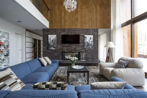 20 Living Room Designs With Brick Walls
