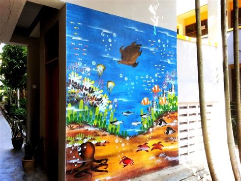 Laporan Program Penghijauan 6 Projek Lukisan Mural Dinding Keindahan