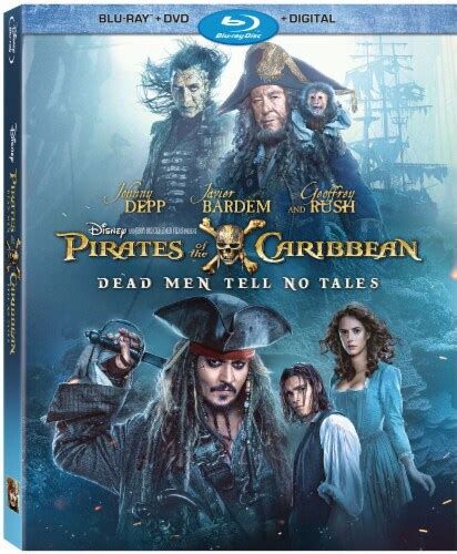 Pirates Of The Caribbean Dead Men Tell No Tales Blu Raydvddigital
