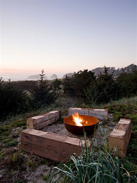 Rustic Fire Pit Houzz