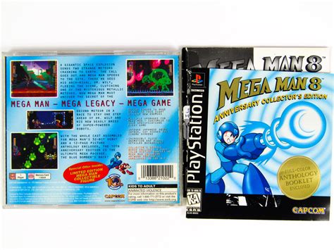 Mega Man 8 Anniversary Collectors Edition Playstation Ps1 Retromtl