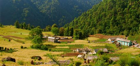 A View Of Himalayan Village Of Kumaon Himalayas India Travel Forum