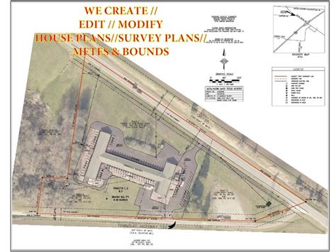 Land Survey Plansite Planmetes And Bounds Edit Or Create Upwork