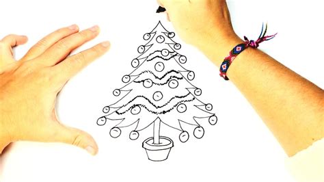 8 aquí verás cómo dibujar por pasos a un niño sin complicarte. Cómo dibujar un Árbol de Navidad fácil paso a paso para niños - YouTube