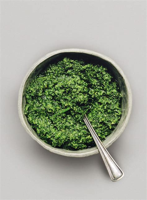 FENNEL FROND PESTO Cuisine Magazine From New Zealand To The World