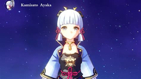 Genshin Impact Ayaka Abilities Explained Game Specifications