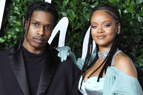 Rihanna And A Ap Rocky Share First Photos Of Baby Son Riot Rose