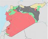 Images of Syrian Civil War Map