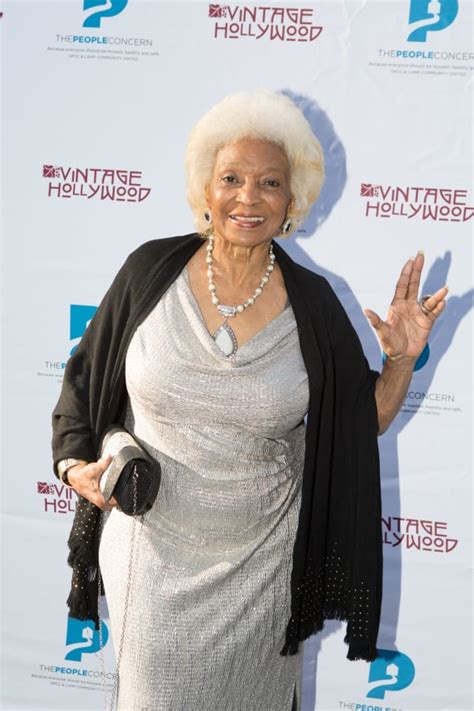 Actress Nichelle Nichols Attends The Vintage Hollywood Wine And Food Tv
