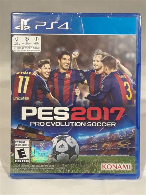 New sealed PS4 PRO EVOLUTION SOCCER 2017 | Pro evolution soccer, Evolution soccer, Pro evolution 
