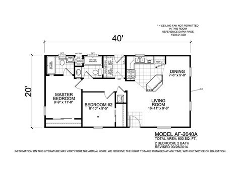 Champion Arizona 2 Bedroom Manufactured Home Wabash For 109217