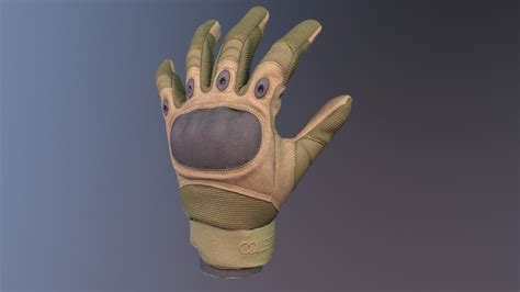 Tactical Glove Buy Royalty Free 3d Model By Omegadarling Df40976