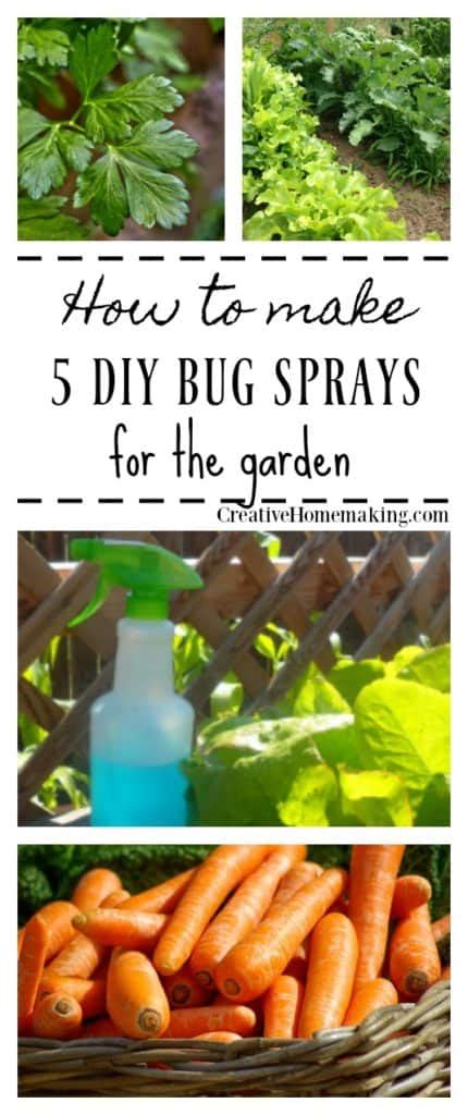 5 Diy Bug Sprays For The Garden Creative Homemaking