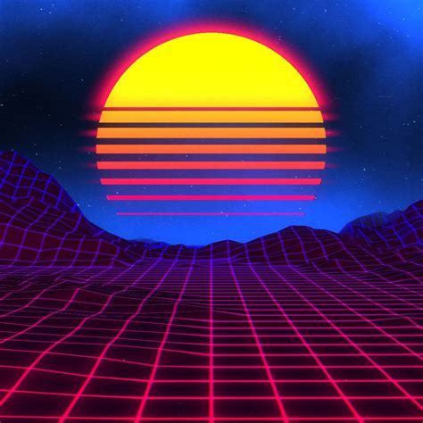 Retro Sunset Hd Wallpapers Wallpaper Cave