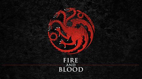 House Targaryen Logo Game Of Thrones Hd Wallpaper Wal
