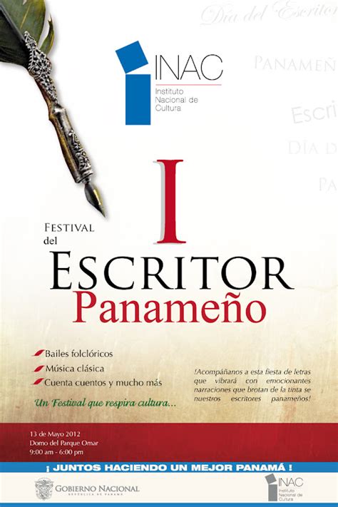 Larry malave edición y animación: D'Liz: Primer Festival del Escritor Panameño.