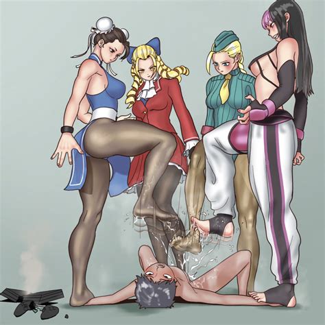 Carlo Pixiv16132119 Cammy White Chun Li Han Juri Kanzuki Karin Capcom Street Fighter