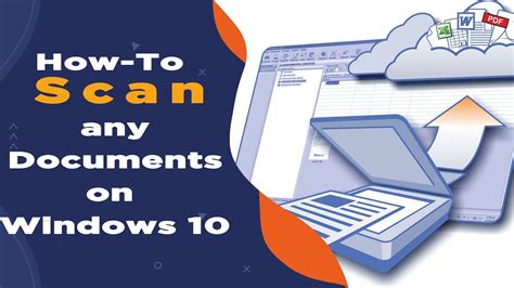 How To Scan A Document In Window 10 Youtube