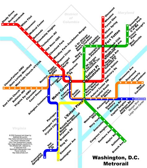 Maps Metro Map Dc