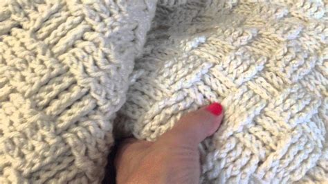 Basket Weave Crochet Blanket Im Finally Done Youtube