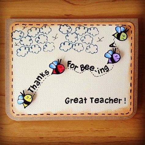 15 Awesome Teachers Day T Ideas With Thank You Cards K4 Craft