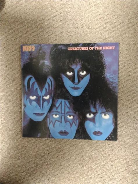 Kiss Creatures Of The Night Album Lp Used 1995 Glow In Dark Vinyl