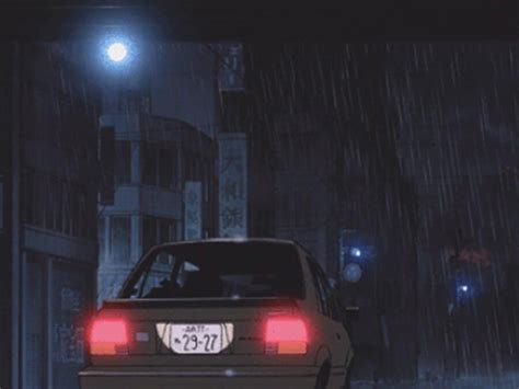 Aesthetic Anime Cars Driving Looping Gifs Gridfiti Aesthetic Anime Anime City Anime
