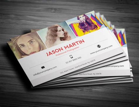 When it comes to your business, don't wait for opportunity, create it! Photography Business Card Templates | Design | Graphic ...