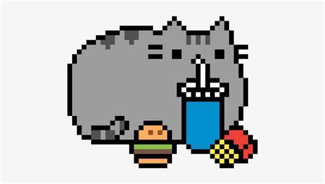 Pusheen Pusheen Pixel Art Minecraft Transparent PNG X Free Download On NicePNG