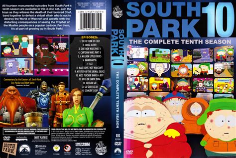 South Park Season 10 R1 Dvd Cover Dvdcovercom