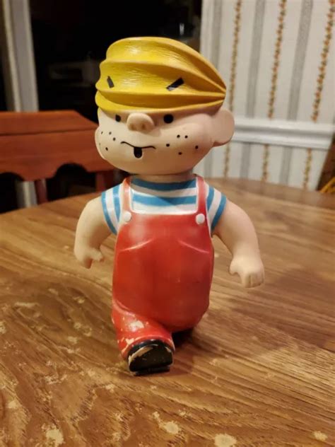 Vintage Dennis The Menace Doll Rubber Hall Synd Inc 1959 2250