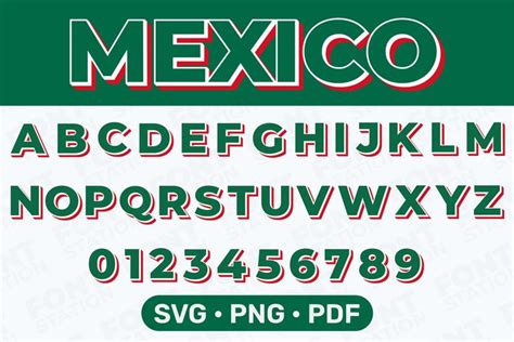 Mexico Letters Png Svg Mexican Alphabet