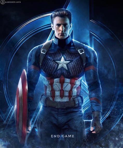 Captain America In Avengers Endgame Hd Phone Wallpaper Peakpx