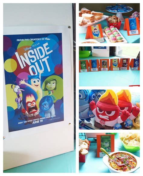 A Disney's Inside Out Party | Craftaholics Anonymous® Creative Team | Disney inside out, Inside ...