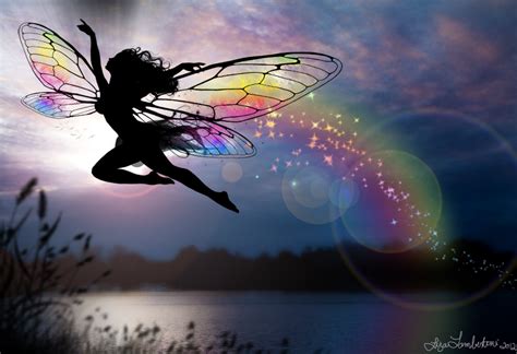 Faery Of The Rainbows By Liza Lambertini Click For The Legend Of The