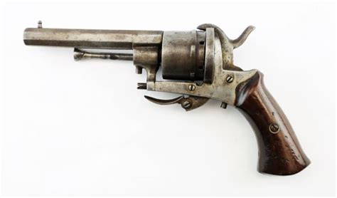 Belgian 8mm Pinfire Revolver Sold Civil War Artifacts For Sale In