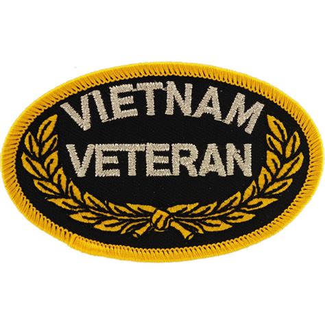 Vietnam Veteran Oval Patch Vietnam Veterans Vietnam Patches