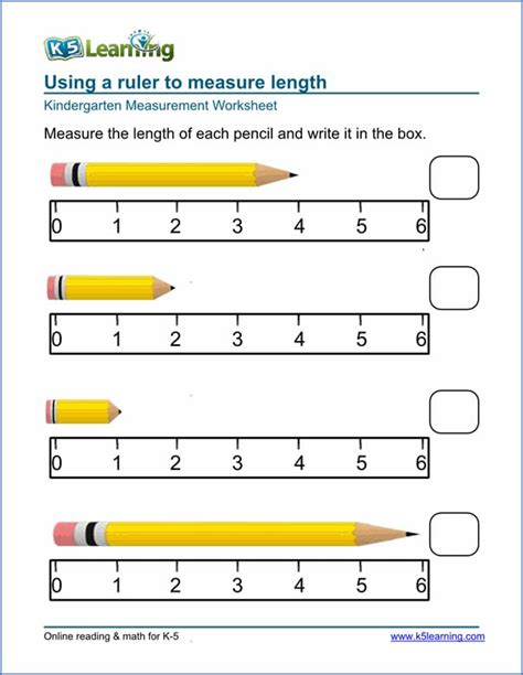 Free Printable Preschool Measurement Worksheets 1382841 Worksheets