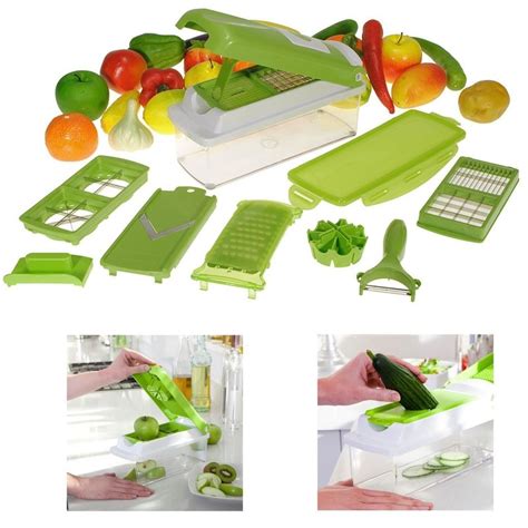 Buy Super Slicer As Seen On Tv 12 Pcs Plus Vegetable Fruit Peeler Dicer