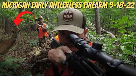 Michigan Early Antlerless Firearm Season 9 18 22 Youtube