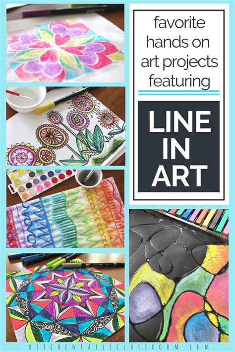Teaching The Element Of Line In Art Is A Fun And Easy Way To Start With