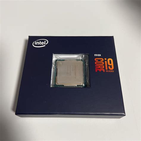 【サイズ交換ok】 Intel I9 9900k／360ghz／動作確認済 Core 2022年秋冬新作 I9 9900k Cpu
