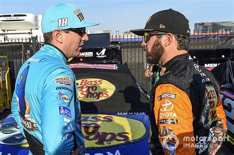 Signed with his current team, furniture row racing, prior to the 2014 season. Joe Gibbs was "sweating" over potential Truex/Busch rivalry