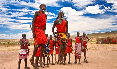 Day Visiting A Maasai Village