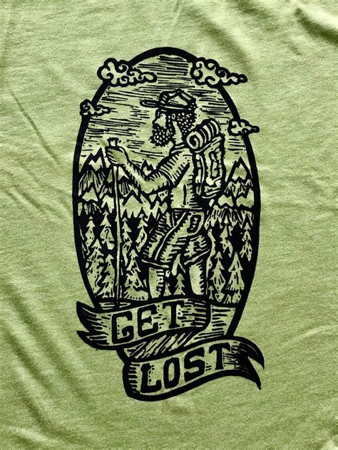 get lost shirt party time design